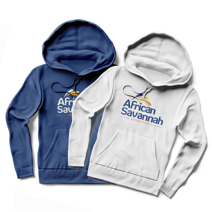 African Savannah branded hoodies