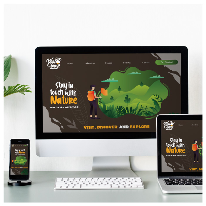 Red Edge branding work