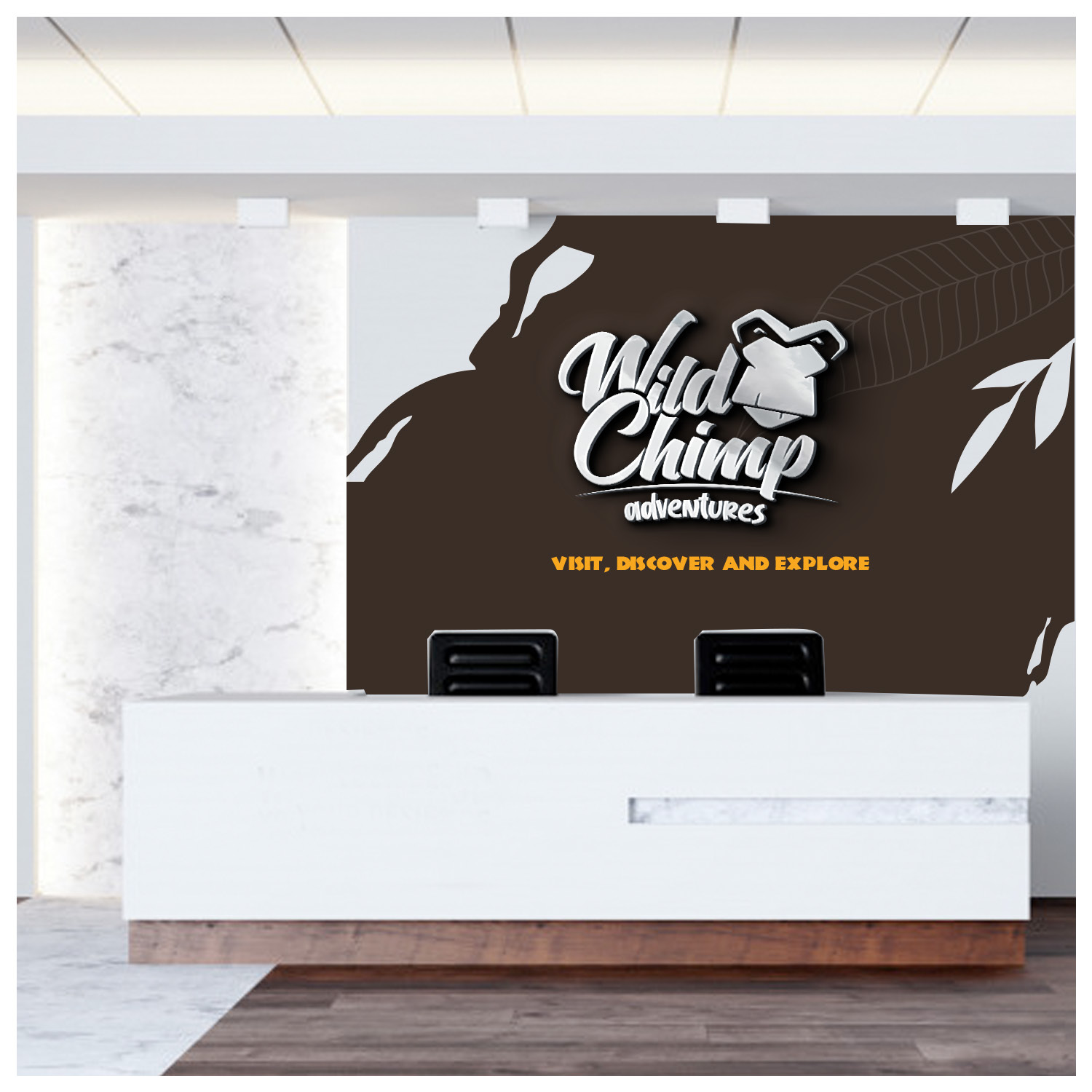 Wild Chimp Adventures branding project