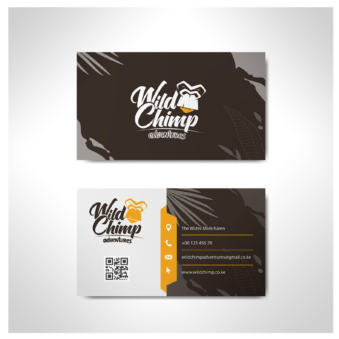 Wild Chimp Adventures digital brand application