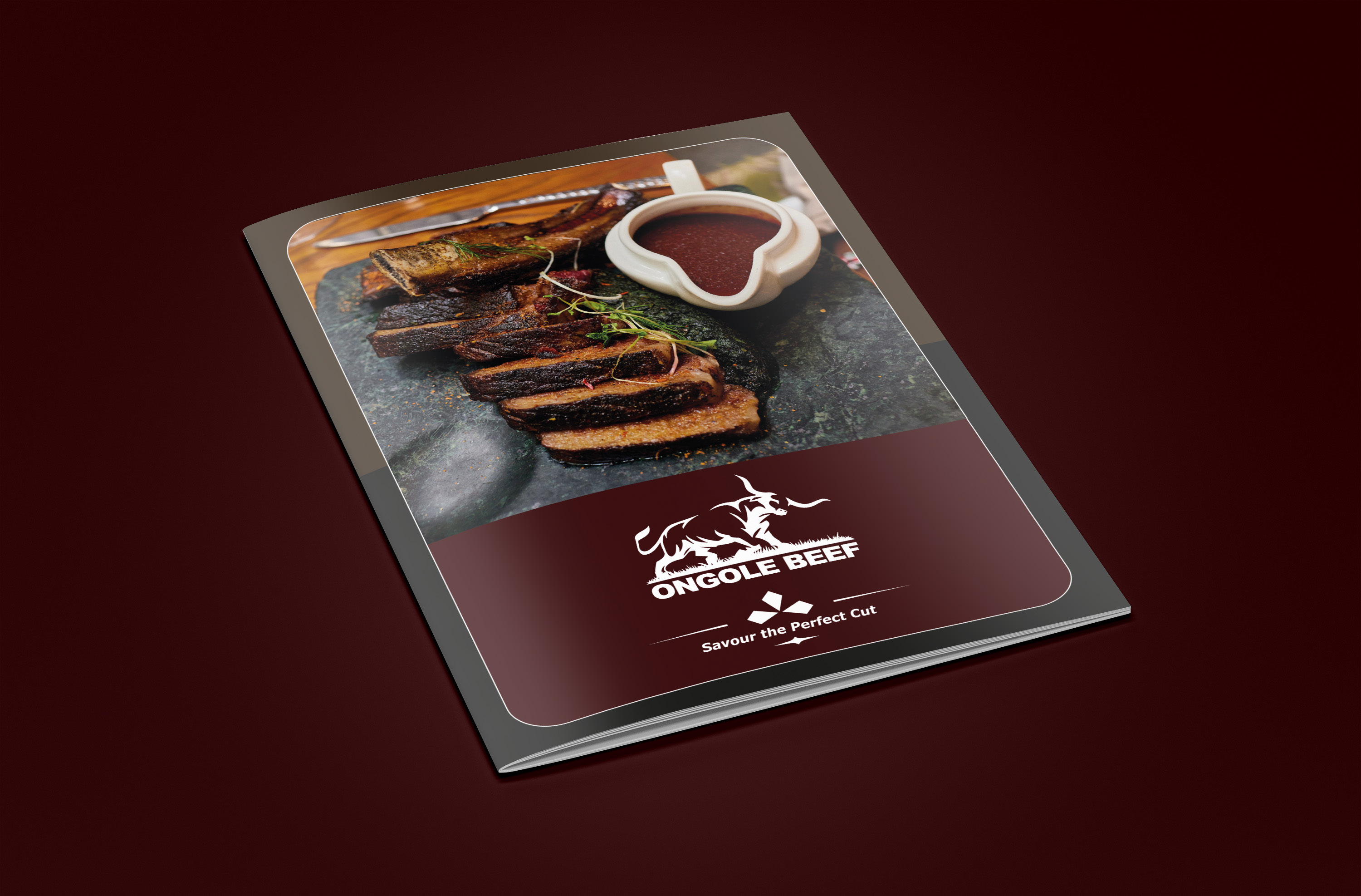 Ongole Beef catalogue design