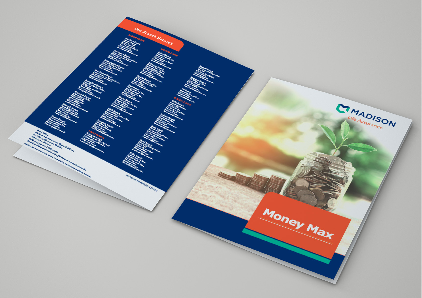 Madison Life Assurance branded collateral
