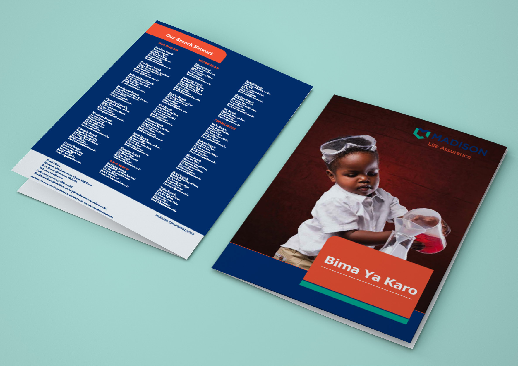 Madison Life Assurance communication material