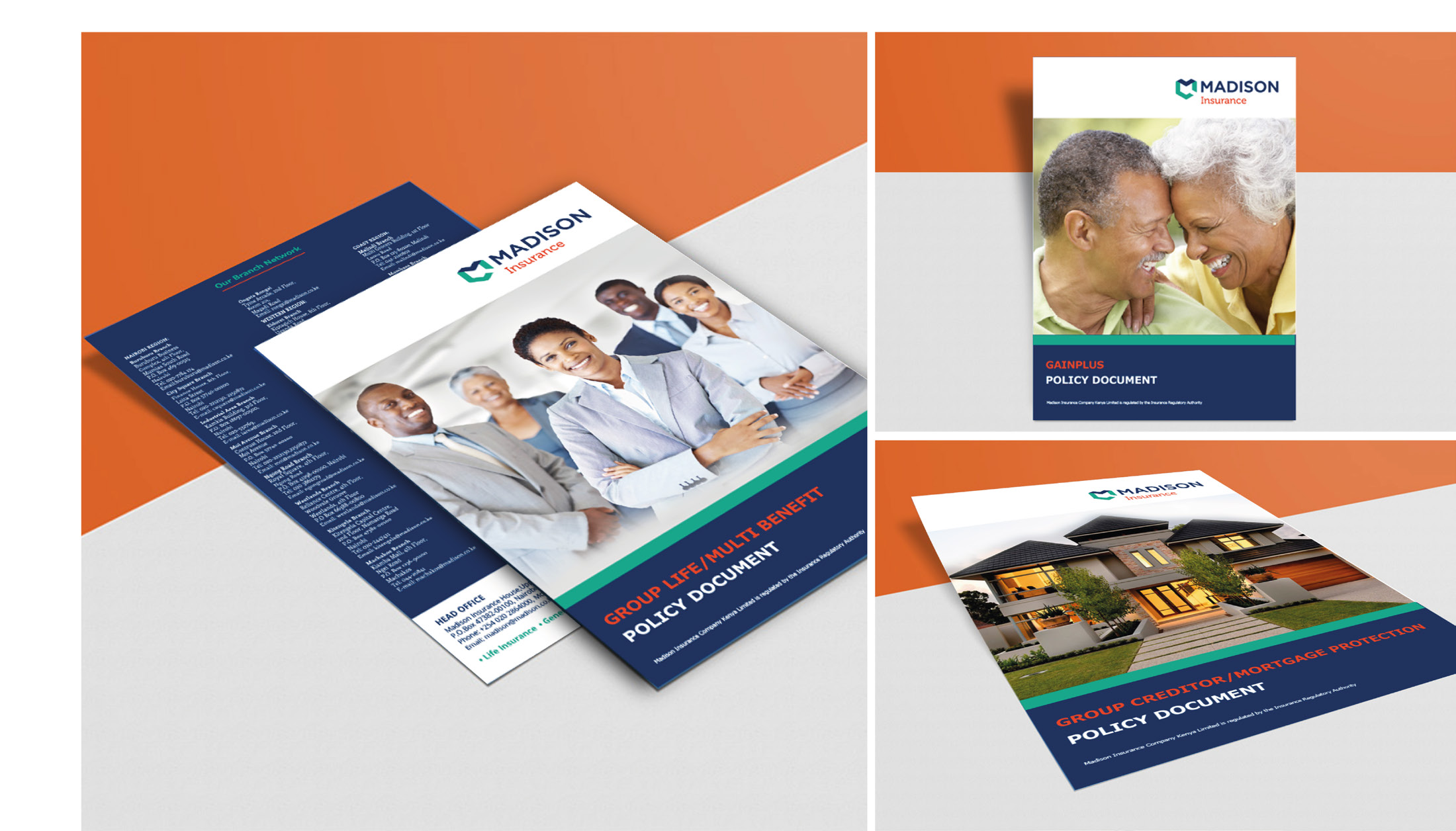 Madison Life Assurance marketing collateral