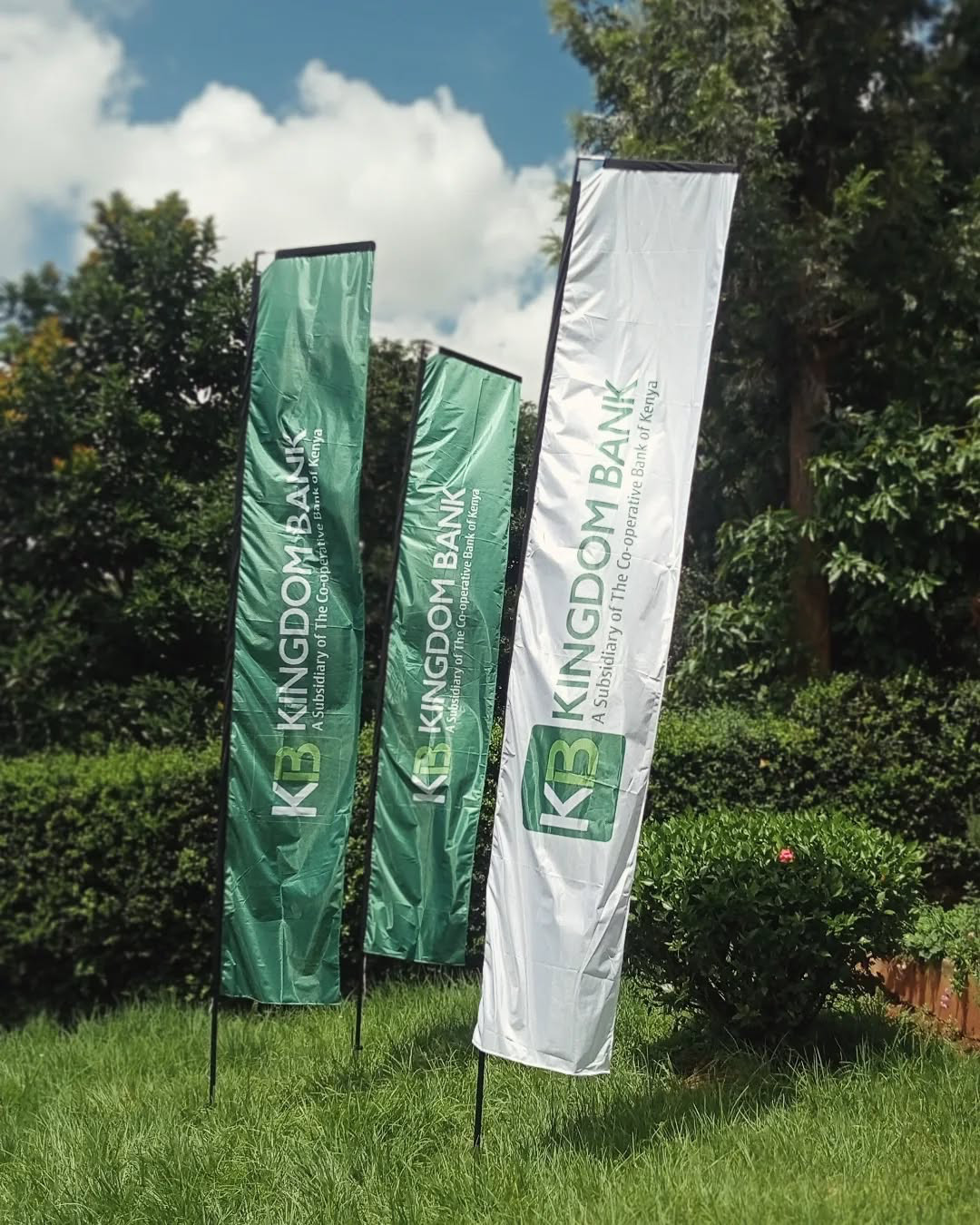 Kingdom Bank outdoor branding