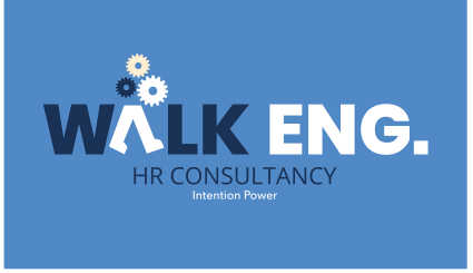 Walk Eng. HR Consultancy logo on dark background