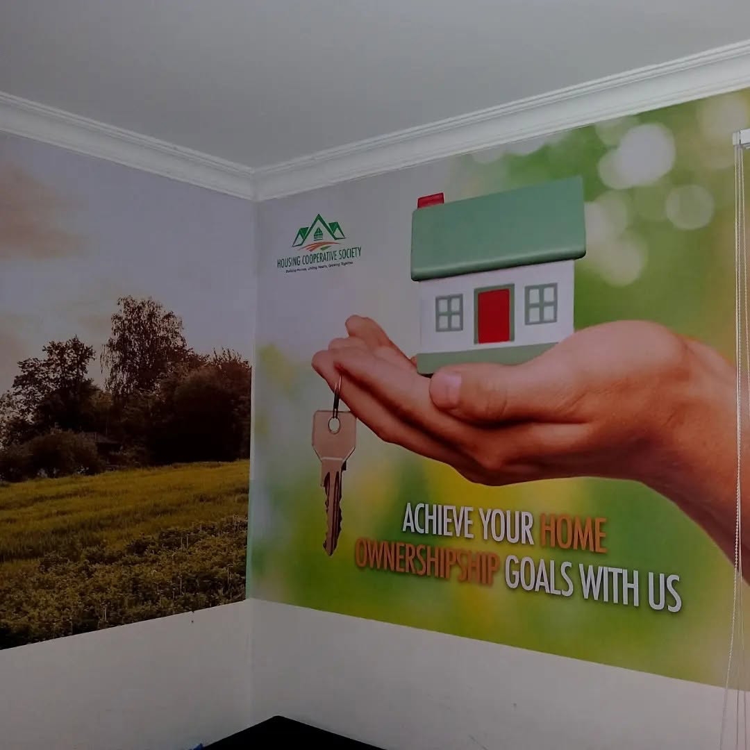 Office interior branding