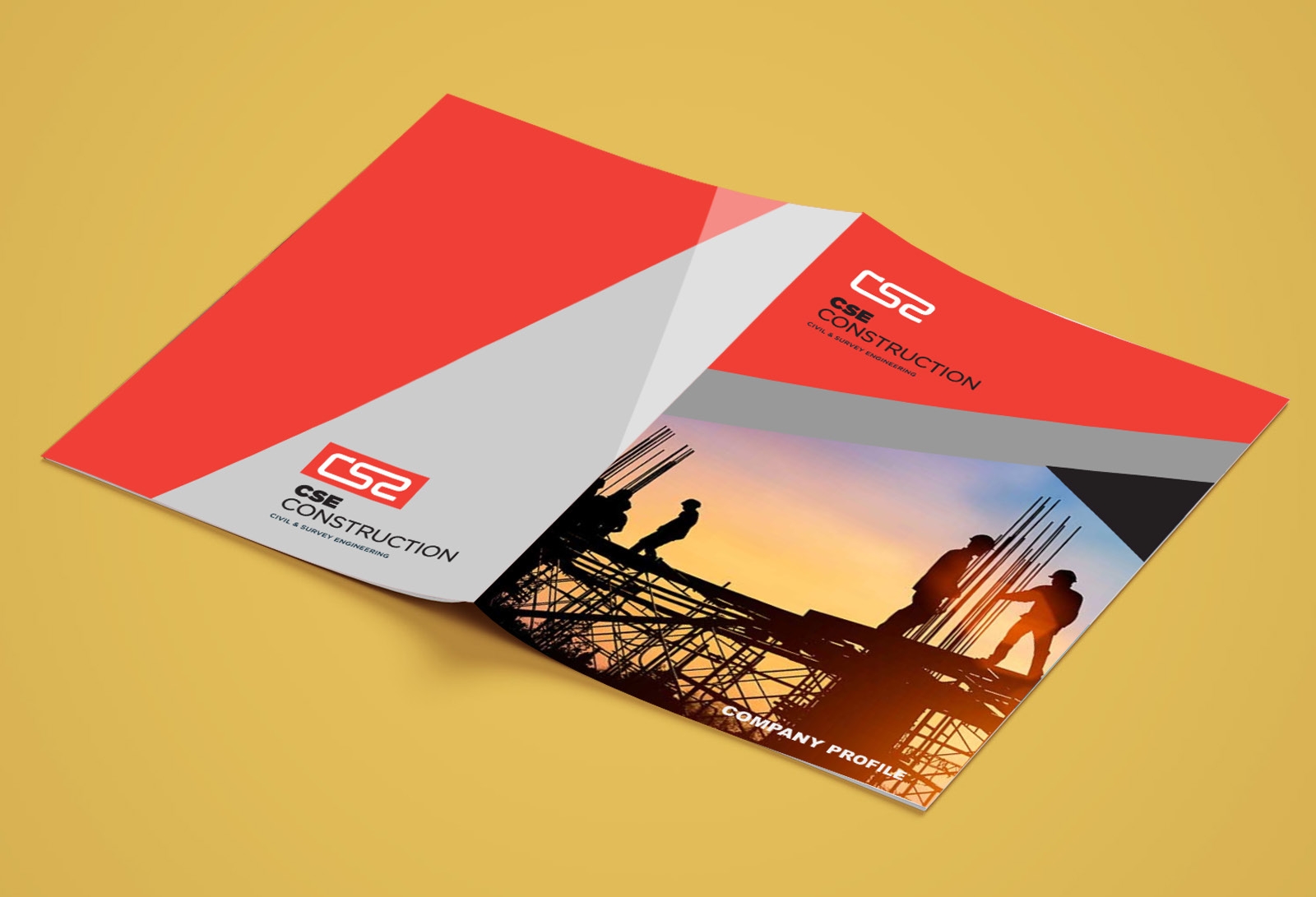 Company profile and corporate publication design