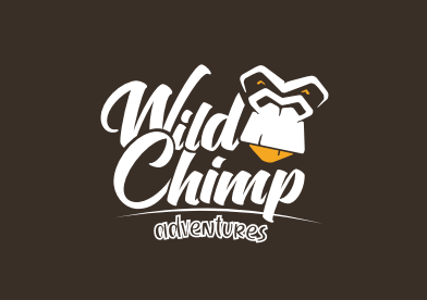 Wild Chimp Adventures logo design