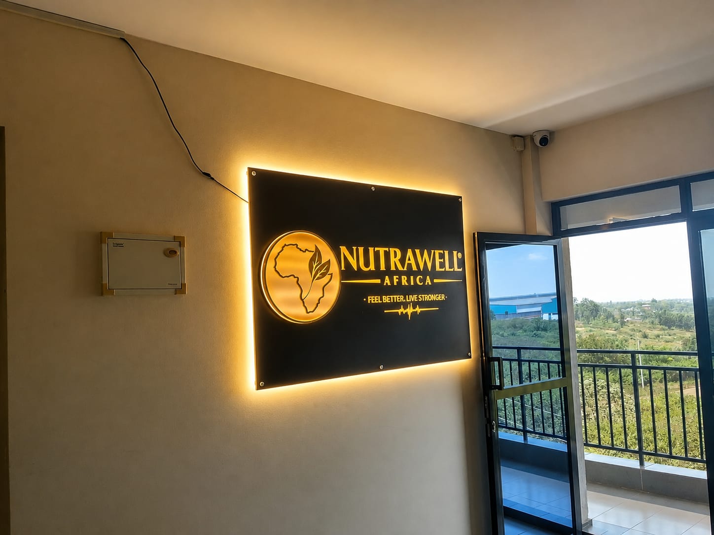 Nutrawell wall graphics