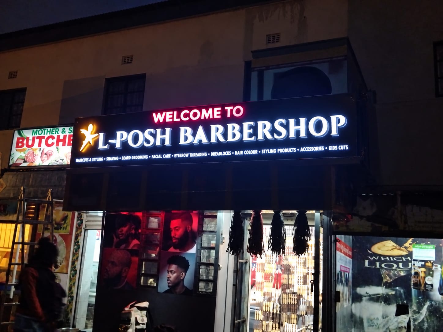 Posh Night signage